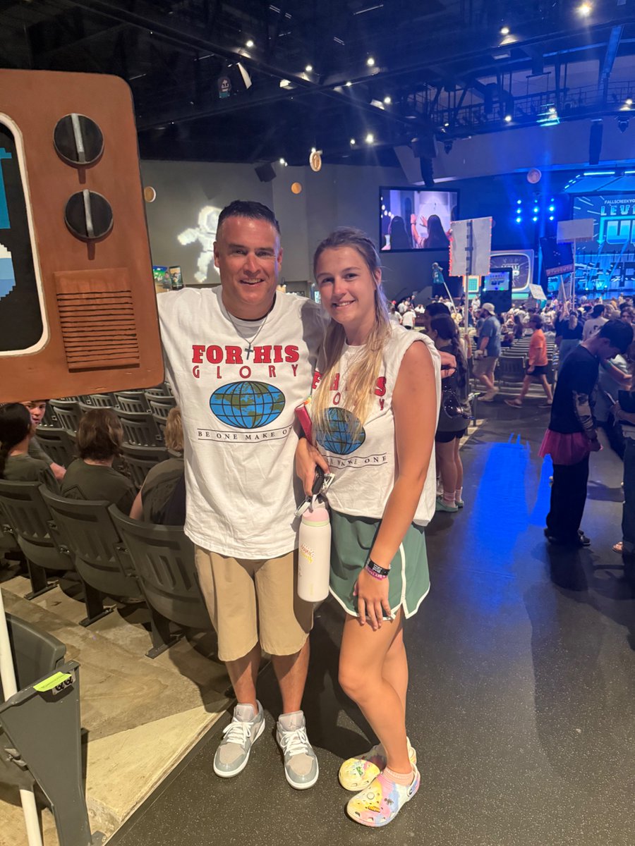 CoachGipson11's tweet image. Thankful for the opportunity to serve an incredible student ministry with incredible leaders - @fallscreekok had a major impact on my life as a student - awesome to go back with my daughter - God moved in a powerful way!
James 4:10
Jeremy and Caleb were 🔥 all week!
#LevelUp