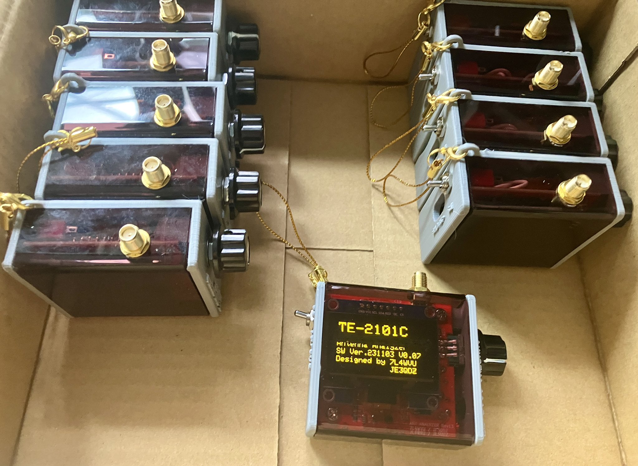 アンテナアナライザー TE-2101 TE-2101アンテナアナライザー頒布の