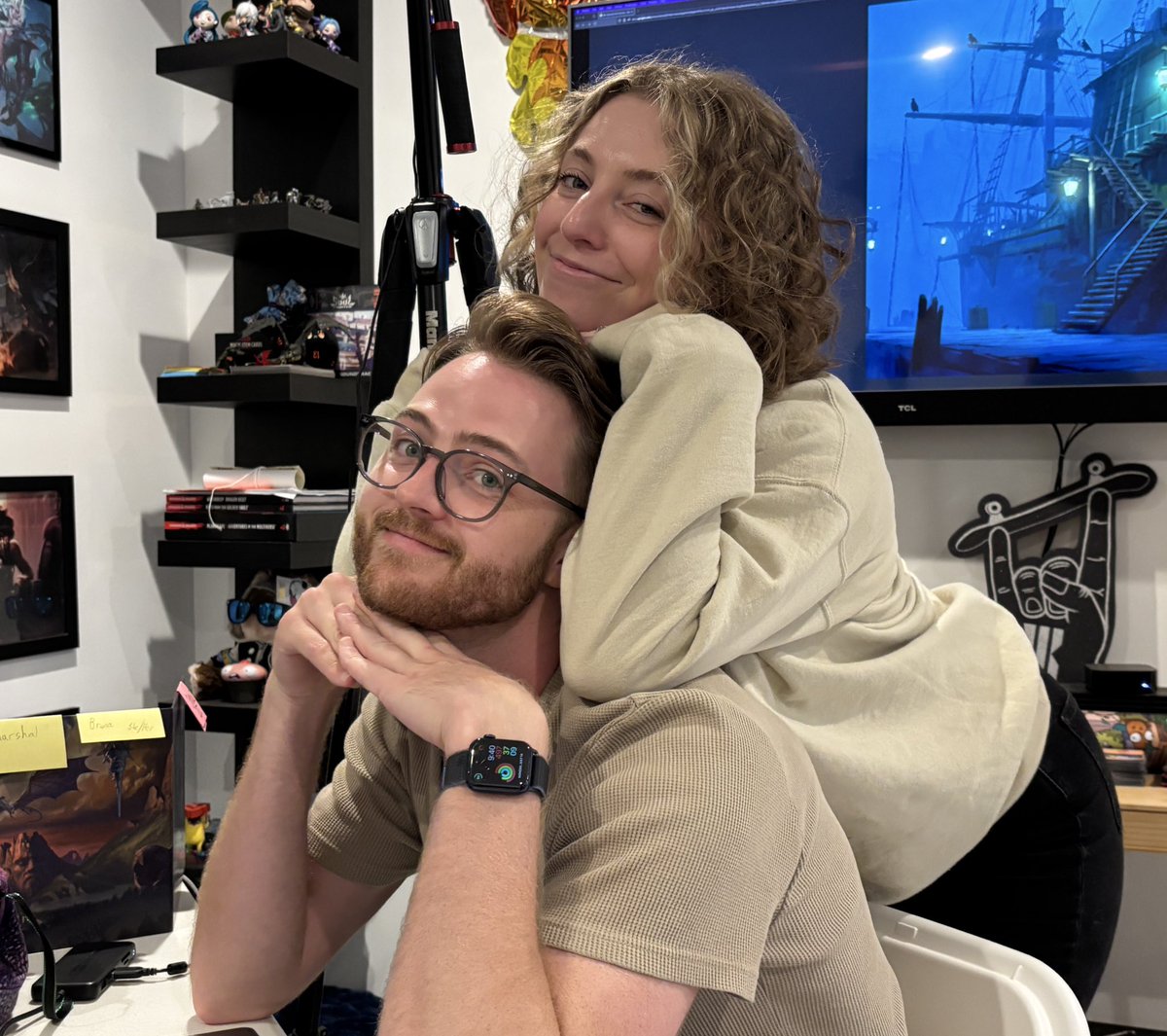 When it's been over a month since your last D&amp;D session and you both come back with CLBs 💇‍♀️💇‍♂️