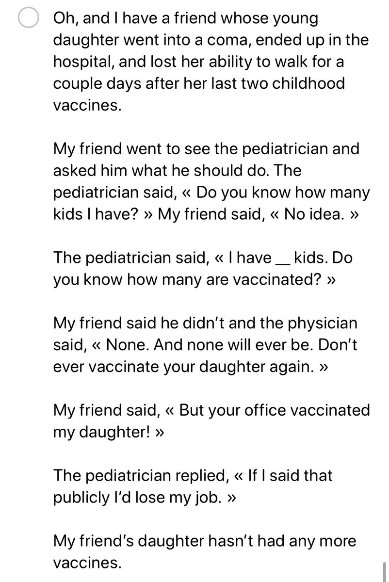 canada7hansen's tweet image. And measles is still a mild illness that confers benefits.

Now do the corona vaccines and the CDC childhood schedule vaccines…