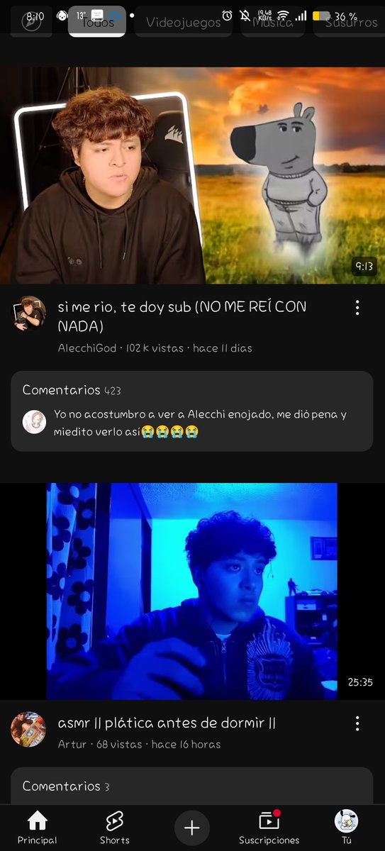 ru61769's tweet photo. @AlecchiMan La otra vez me encontré este youtuber de asmr (se me hace que si se parecen xd): https://t.co/Drpz1itsVj