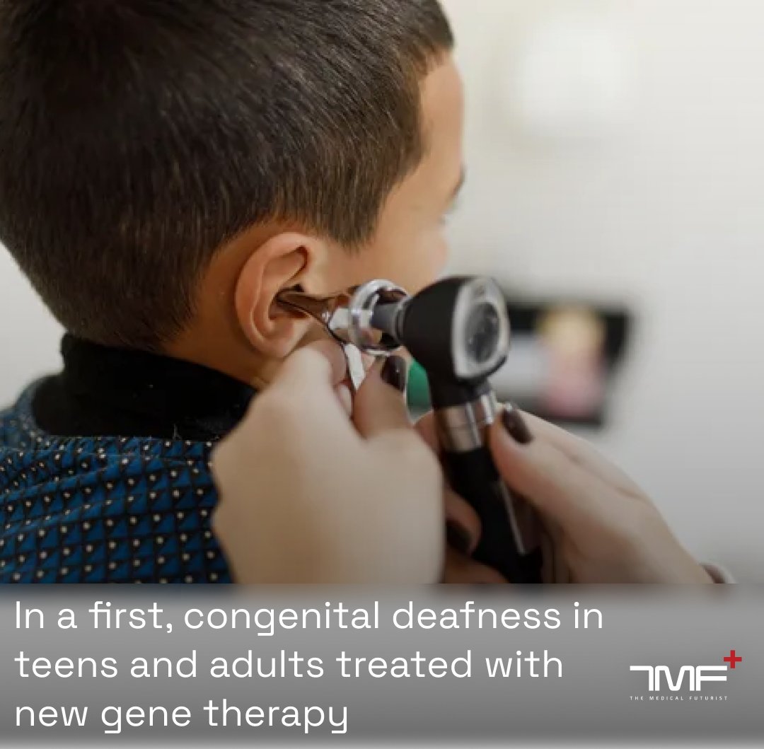 Berci's tweet image. How wonderful! After a decade of failed attempts and bad press, gene therapies have recently shown great results and promise!
Now, a form of gene therapy can successfully restore hearing in toddlers and young adults born with congenital deafness.
"𝑈𝑛𝑙𝑖𝑘𝑒 𝑜𝑡ℎ𝑒𝑟…