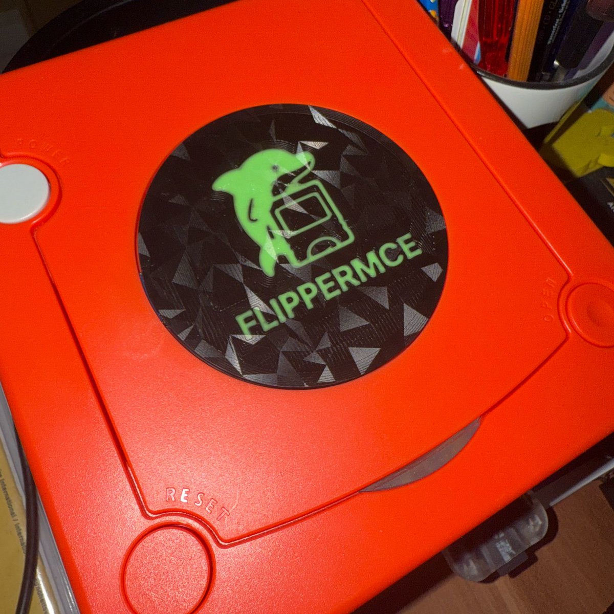 BBsan2k's tweet image. Currently working out some stuff in the background on #FlipperMCE - but found some time for printing this on my Bambulab with AMS❤️