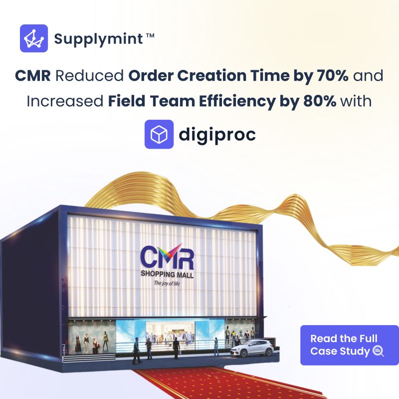 supplymint's tweet image. CMR Shopping Mall struggled with delays in POs &amp;amp; vendor comms. DigiProc turned it around with mobile-first procurement &amp;amp; ERP sync.

✅ Mobile indents
✅ Auto POs
✅ Smooth vendor flow
Read the full case: supplymint.com/blogs/case-stu…

#Supplymint #DigiProc #Procurement #CaseStudy #CMR