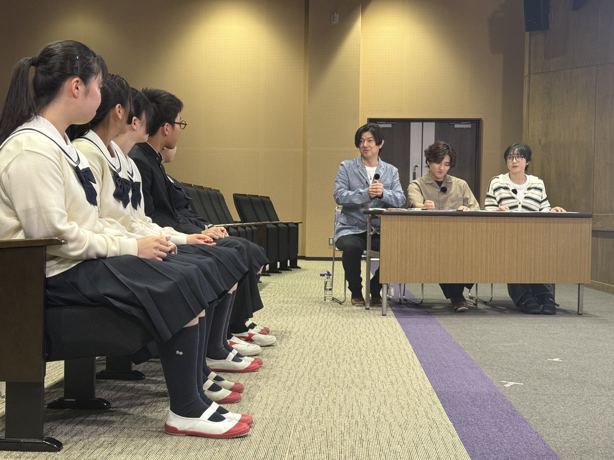 今週も「#アニメの星☆」ご覧いただきありがとうございました！松風雅也さんをゲストにお迎えしてお送りしている #樹徳高校 でのオーディション🎙️来週はいよいよ代表者が決定します　次回もお楽しみに！
#群馬テレビ