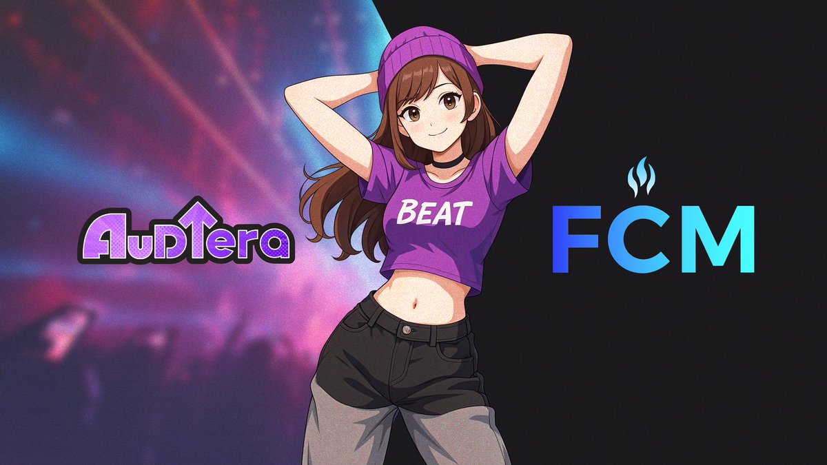 Audiera_web3's tweet image. 🤝 @Audiera_web3 × @FCMOFFICE
Proud to join forces with FCM — a Web3 innovation hub bridging creators, builders, and communities in Asia.
🎮 Dance2Earn with AI idols @Kira_0x4154 & @Ray_0x4245
🎶 Create your own AI music and shine on-chain
💰 Earn $BEAT & compete for weekly…