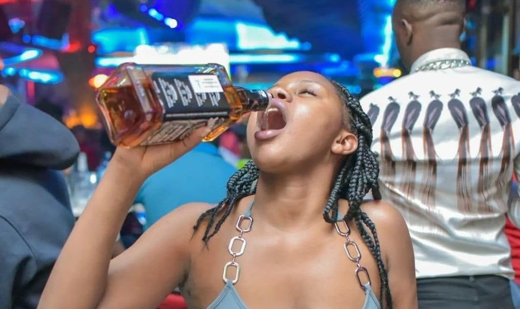 Can you marry a woman who drinks alcohol of this kind without even water at least