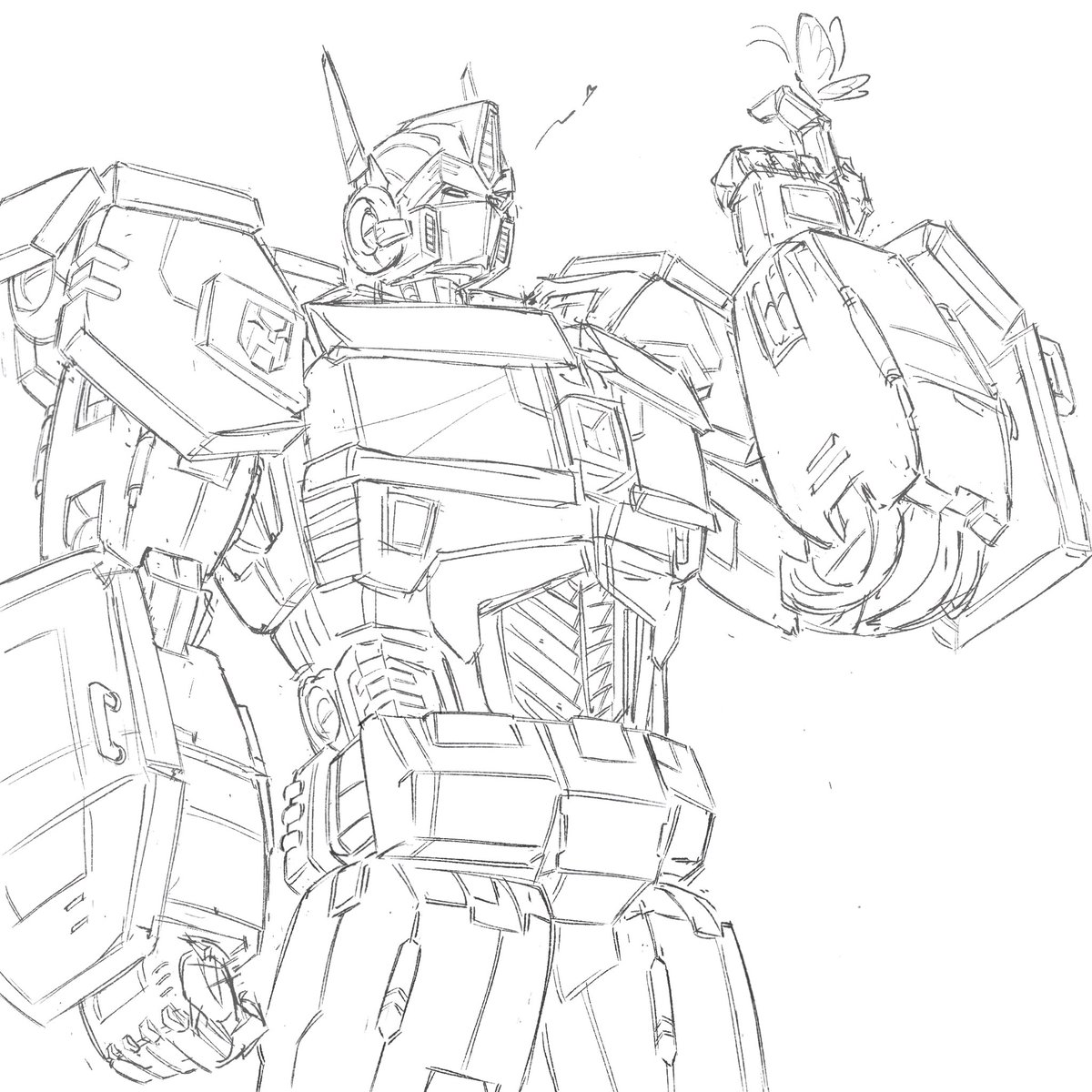 jsmcxxx's tweet image. quick oppy sketch

#tf #transformers #optimusprime