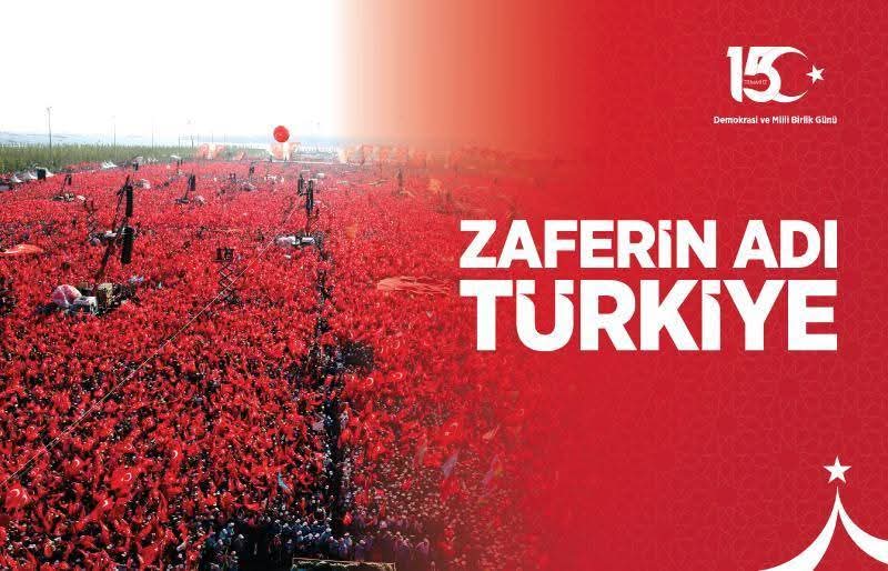 15 Temmuz ihanet gününde Cumhurbaşkanımız sayın <a href="/RTErdogan/">Recep Tayyip Erdoğan</a> 'ın çağrısını beklemeden, hesapsızca, vatan müdafaası uğruna meydana çıkan ve darbeye darbe yapan yiğitlere selam olsun. Aziz şehitlerimizin mekanları cennet olsun. Gazilerimiz şifa bulsun inşallah. 
#15TemmuzDestanı