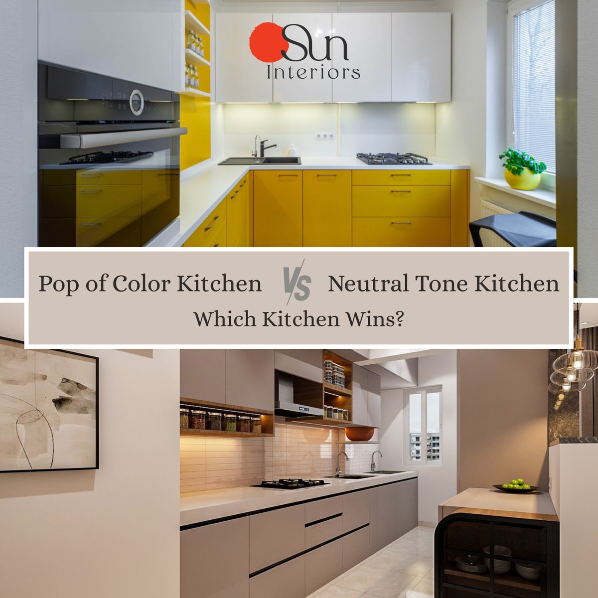 MhaskeSampat's tweet image. 🎨 Pop of Color Kitchen vs Neutral Tone Kitchen – Which One’s More You?
Your kitchen isn’t just for cooking — it’s where style meets soul. 💫

#KitchenDesign #ColorfulKitchen #NeutralKitchen #InteriorInspo #ModernKitchen #InteriorDesignIndia  #KitchenGoals #HomeInspiration