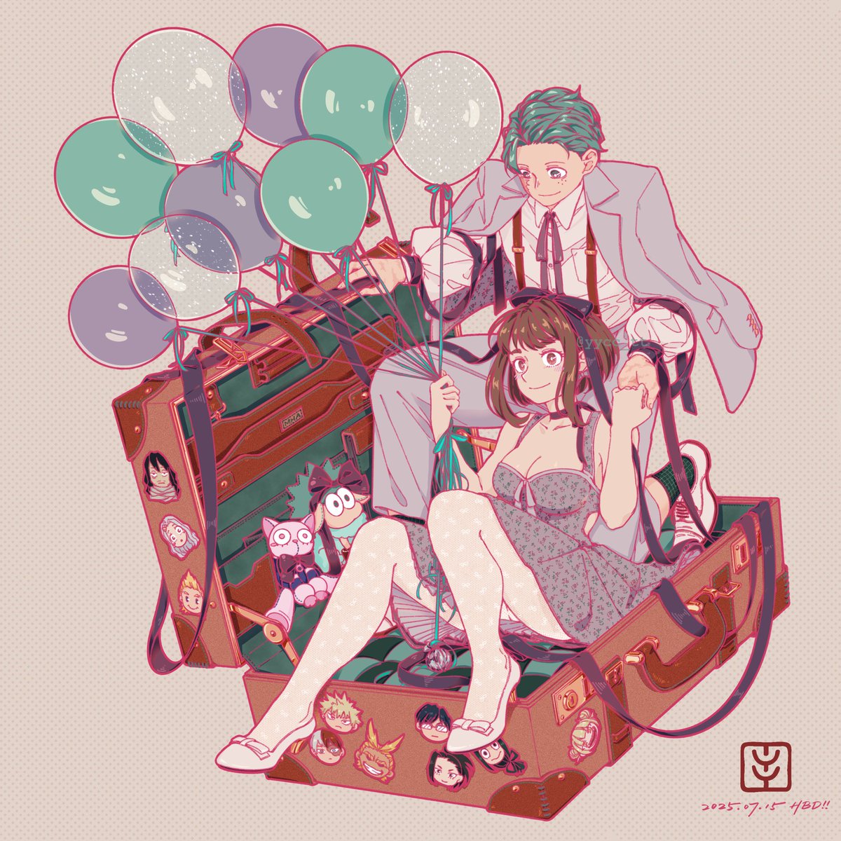 yycc_tt's tweet image. 🎈🎈🧳