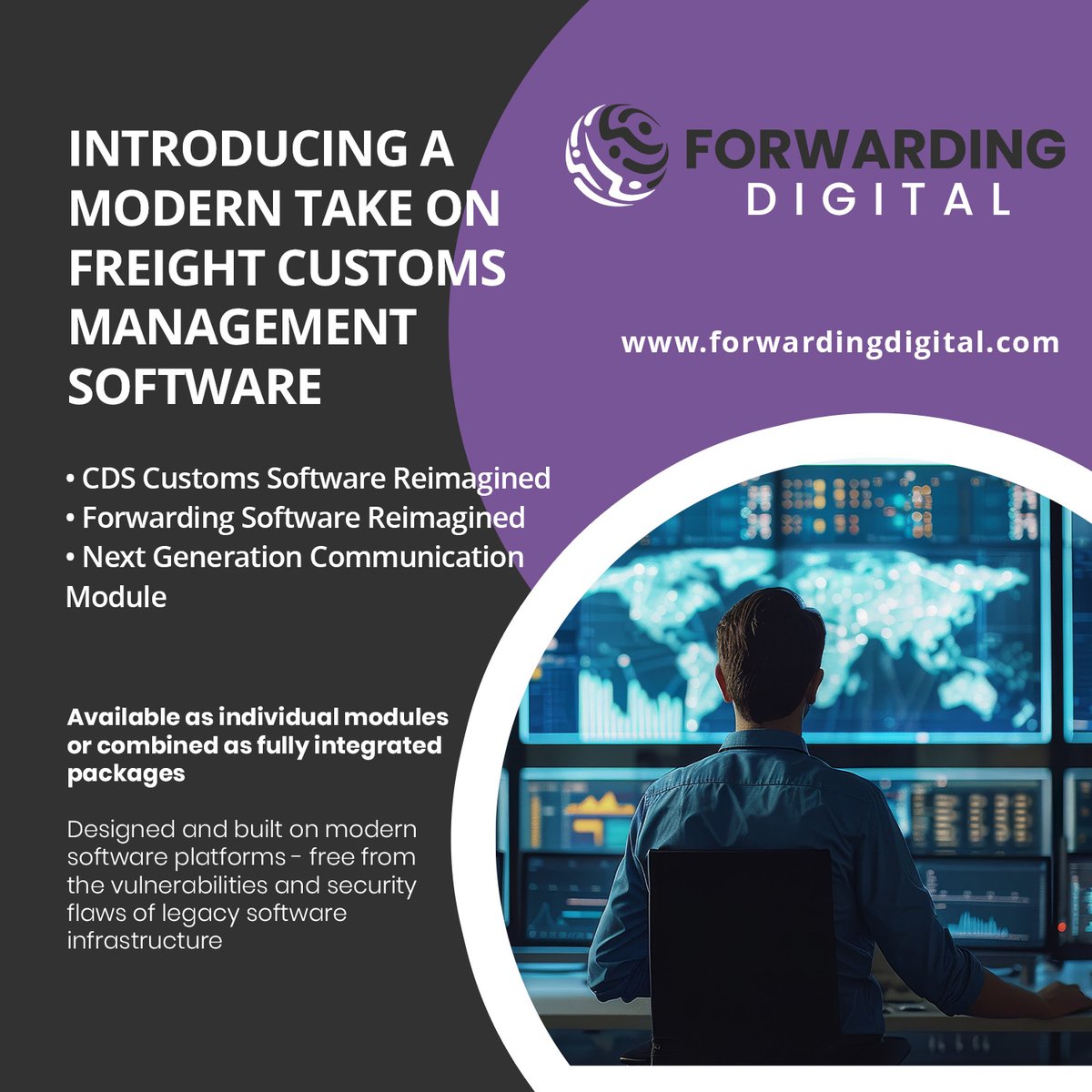 Forwarding Digital - Next generation CDS &amp; Forwarding cloud software solutions reimagined.
forwardingdigital.com
#cdssofware #freightsoftware #forwardingsoftware #logisticssoftware #ForwardingDigital