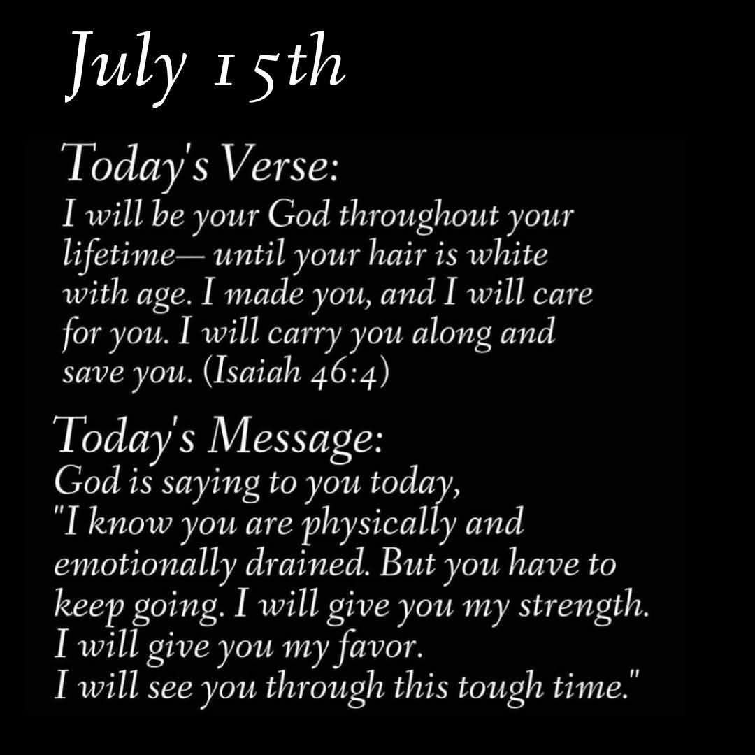 Here's a Tuesday boost to awaken your spirit and uplift your day!
#HeIsWithYouAlways 
#ThisBattleIsNotYours 
#HeHasYouCovered 
#KeepMovingForward 
#HeWillGiveYouFavor
#SpeakVictory 
  
Be well!
Dr. RC💜💛