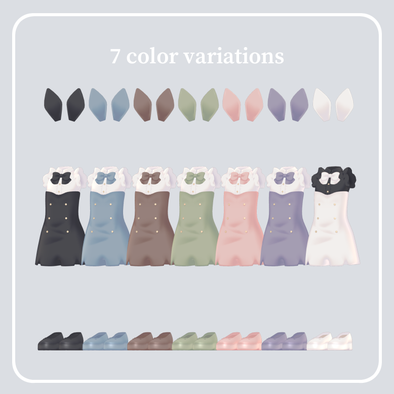 ・‥…━━━☆・‥…━━━☆・‥…━━━☆・‥…━
【6アバター対応】Adorable Rabbit
リリース記念 RR + Follow プレゼント企画

抽選で3名様に衣装をプレゼント！ 

応募方法
RP&amp;フォロー

応募締切
7月18日 18時まで
#pomumuShop
・‥…━━━☆・‥…━━━☆・‥…━━━☆・‥…━