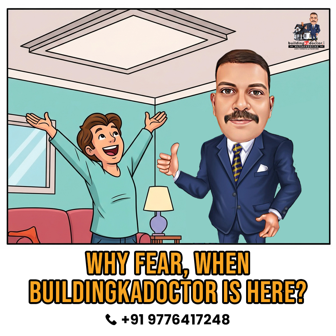 BuildingKDoctor's tweet image. Tired of damp walls, leaking roofs, and soggy bathrooms that drain your wallet &amp;amp; mind? Say hello to #BuildingKaDoctor, your ultimate protection partner! We’re not just #waterproofingexperts; we’re your home’s personal bodyguards.

Book an appointment now @ 9776417248
#NoMoreLeaks