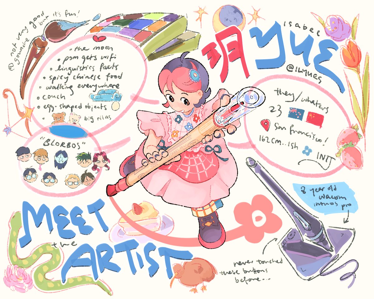 ILYUES's tweet image. new me ٩(๑❛ᴗ❛๑)۶ #MeetTheArtist #illustration