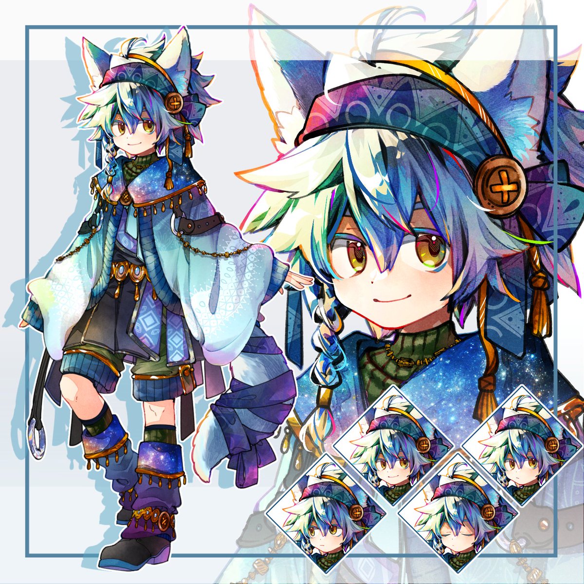 tekytoh's tweet photo. @_VGen_ Hello! 
I love creating soft kemomimi characters and cozy worlds 🌸  
I'm also exploring Live2D and adoptable designs!
Here are a few examples of my work:
📌[https://t.co/1GuEumYYkv]  
🛠[https://t.co/n7Qqm9wE8J]  
🔗[https://t.co/EeioNW70PR]
Thank you for the opportunity 💐 https://t.co/o8TKQyj0zS
