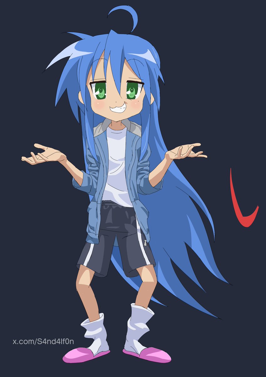 S4nd4lf0n's tweet image. I'm tired of listening to Megalovania while trying to beat Sans, so last night I was listening to the Lucky Star op instead and now this image comes to my mind
#undertale #undertalefanart #luckystar #γγγγ #konata #anime #fanart #art #rough #deltarune #deltarunefanart