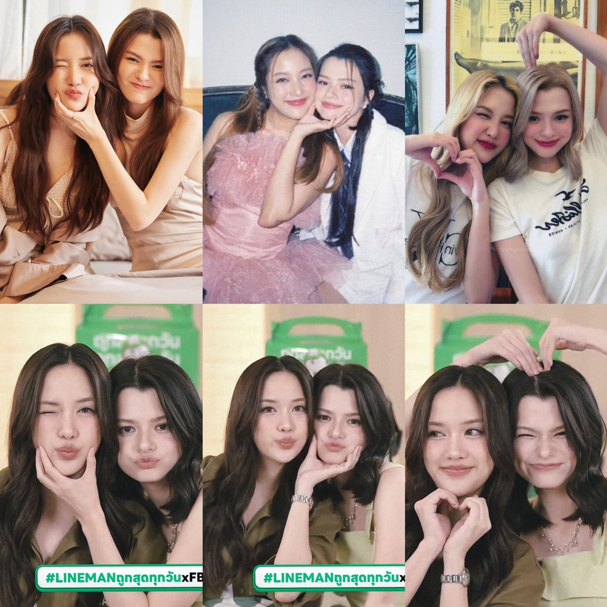 nangnang_gf's tweet photo. ข้างบนทั้งหมด ปี 2023 เดียวกับที่ฟรีนเบคไปออกรายการเลยล่ะ ปีนี้ 2025 ลิขิตไว้แล้ว🫠
หรือจริงๆ2024ไม่มีรูปคู่แบบนี้อ่ะ😂

FREENBECK LIVE LINE MAN
#LINEMANถูกสุดทุกวันxFB
#FreenBecky #ฟรีนเบค https://t.co/yhiC3sOFrb