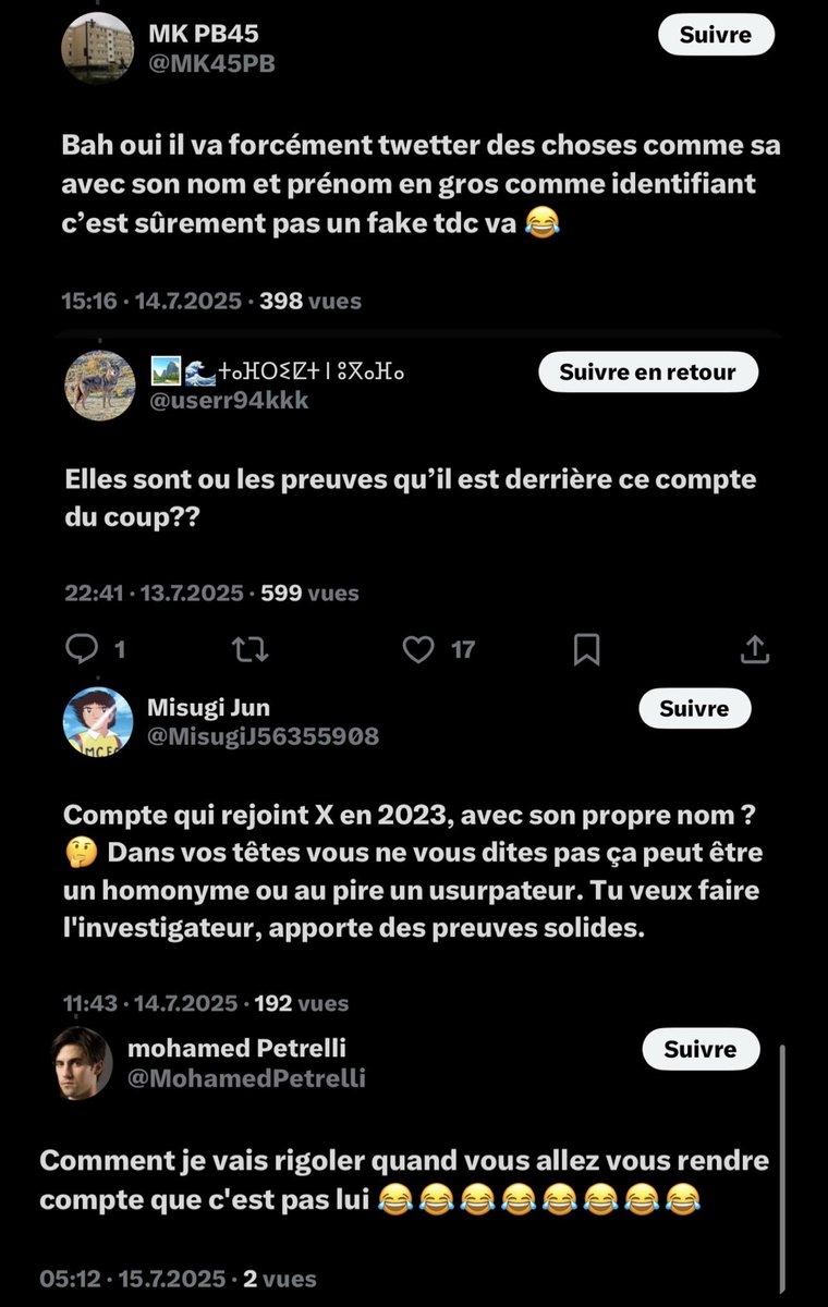 SwordOfSalomon's tweet photo. 🚨🧷 THREAD : Preuves que l'acteur Adel Bencherif est bien le titulaire du compte X antisémite @adelbencherif1 🧵: https://t.co/WxbaUl3JME