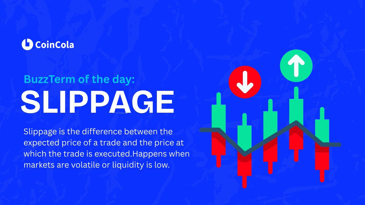 CoinCola_Global's tweet image. 🧐Have you ever experienced a slippage before ?