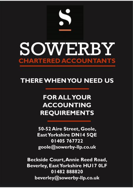 GooleAFC's tweet photo. We extend our sincere thanks to Sowerby Chartered Accountants, who continue their sponsorship as our first ever back of shorts sponsor, for the second year of their two year sponsorship agreement.

https://t.co/kZQU7aoiSy https://t.co/TMtr07QVC2