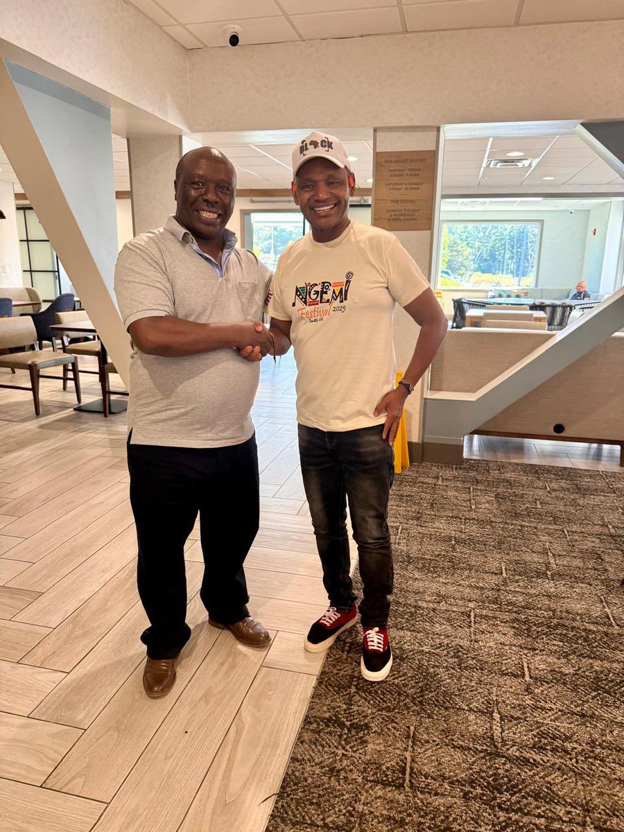 Alfred Mathu (@mathualfred) on Twitter photo Honored to meet <a href="/WainainaJungle/">Wainaina Wa Jungle</a> Thika MP, right here in Seattle, Washington.
A long way from home, but the mission remains the same, building bridges, exchanging ideas, and empowering our people.
We shook hands not just as fellow Kenyans abroad, but as people deeply committed Honored to meet <a href="/WainainaJungle/">Wainaina Wa Jungle</a> Thika MP, right here in Seattle, Washington.
A long way from home, but the mission remains the same, building bridges, exchanging ideas, and empowering our people.
We shook hands not just as fellow Kenyans abroad, but as people deeply committed
