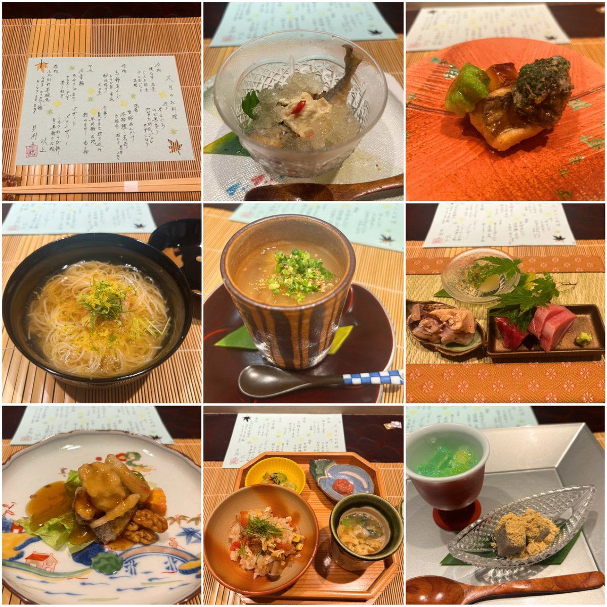 a1ice_24's tweet photo. ご馳走様でした😋

#貝渕卓也 #懐石料理 #千葉 https://t.co/eoqv1TH2Xv