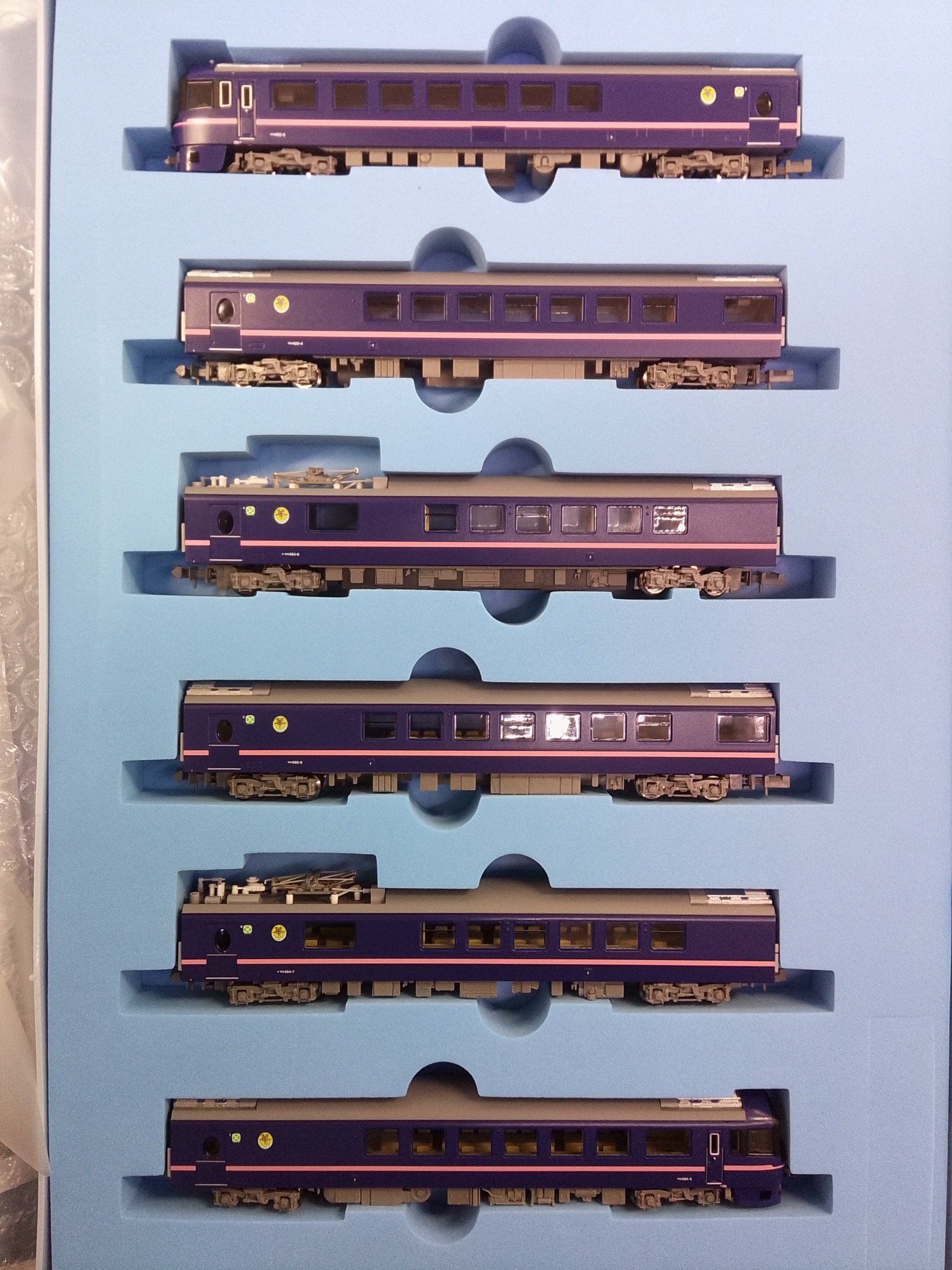マイクロエース 485系 お座敷電車「華」高崎車両センター 6両セット 485系お座敷電車「華」 高崎車両センター 6両 | 鉄道模型店