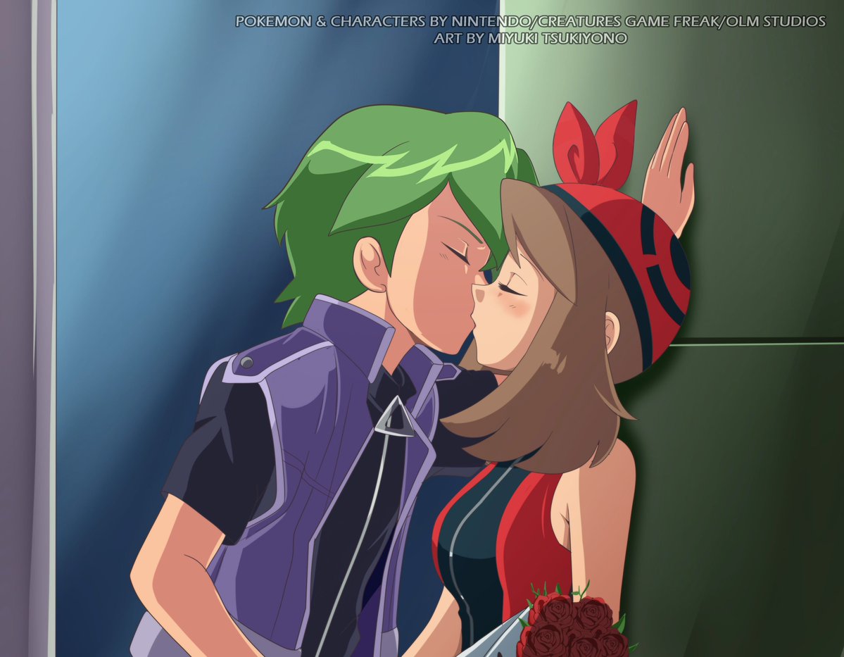KomisawaS's tweet image. Our first kiss
#pokemon #contestshipping #anipoke #シュウハル
