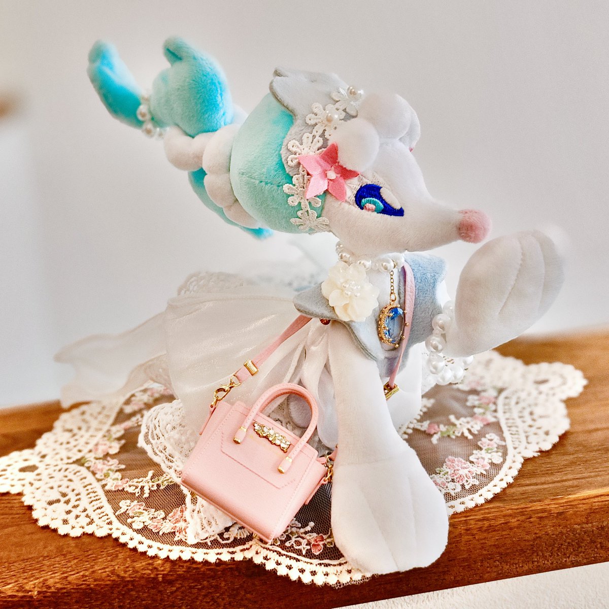 アシレーヌさんもJILLのガチャ似合う🩵

#ポケぬいファッション部 
#ポケモンfit