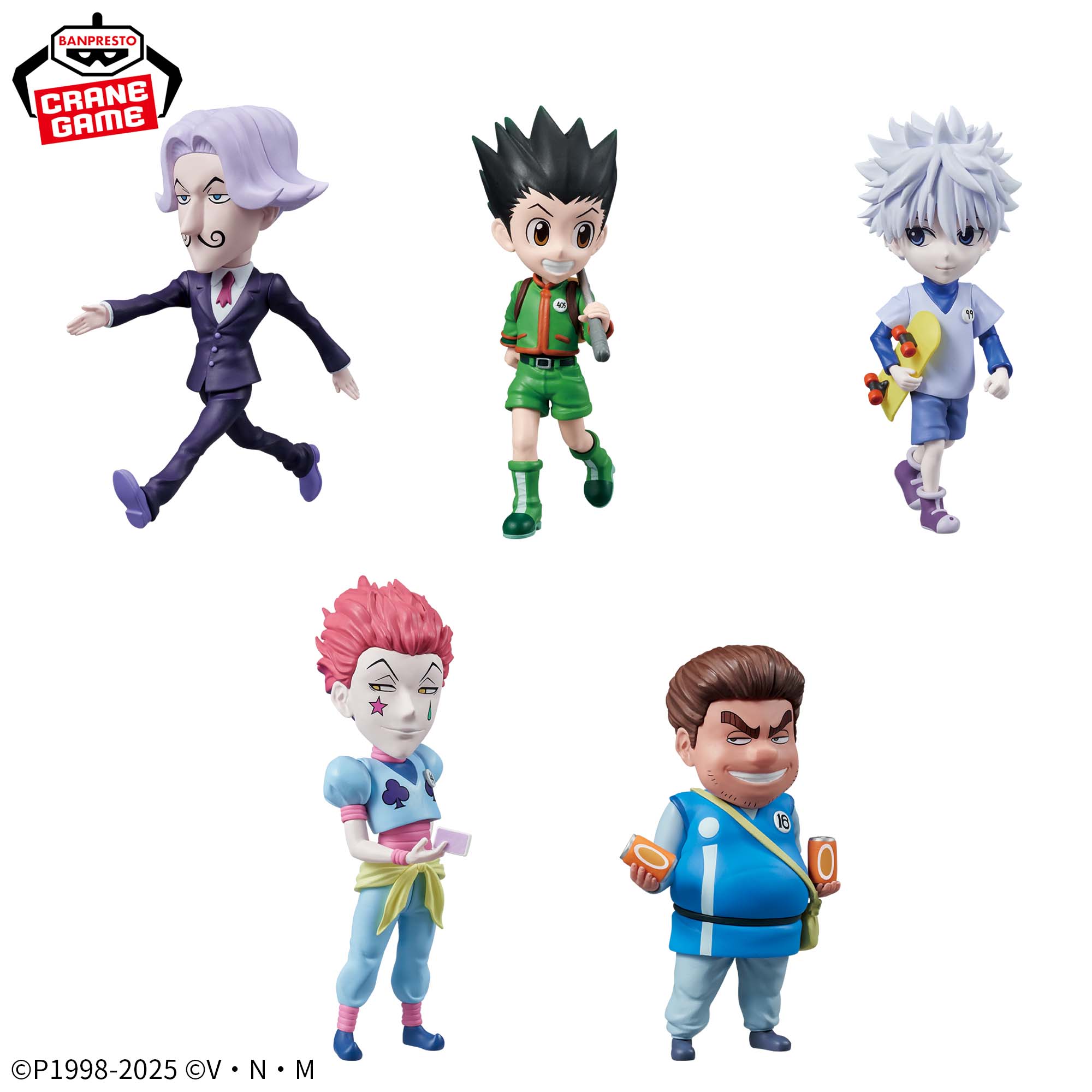 HUNTER×HUNTER ワールドコレクタブルフィギュア 全5種セット HUNTER×HUNTER ワールドコレクタブルフィギュア-ハンター試験