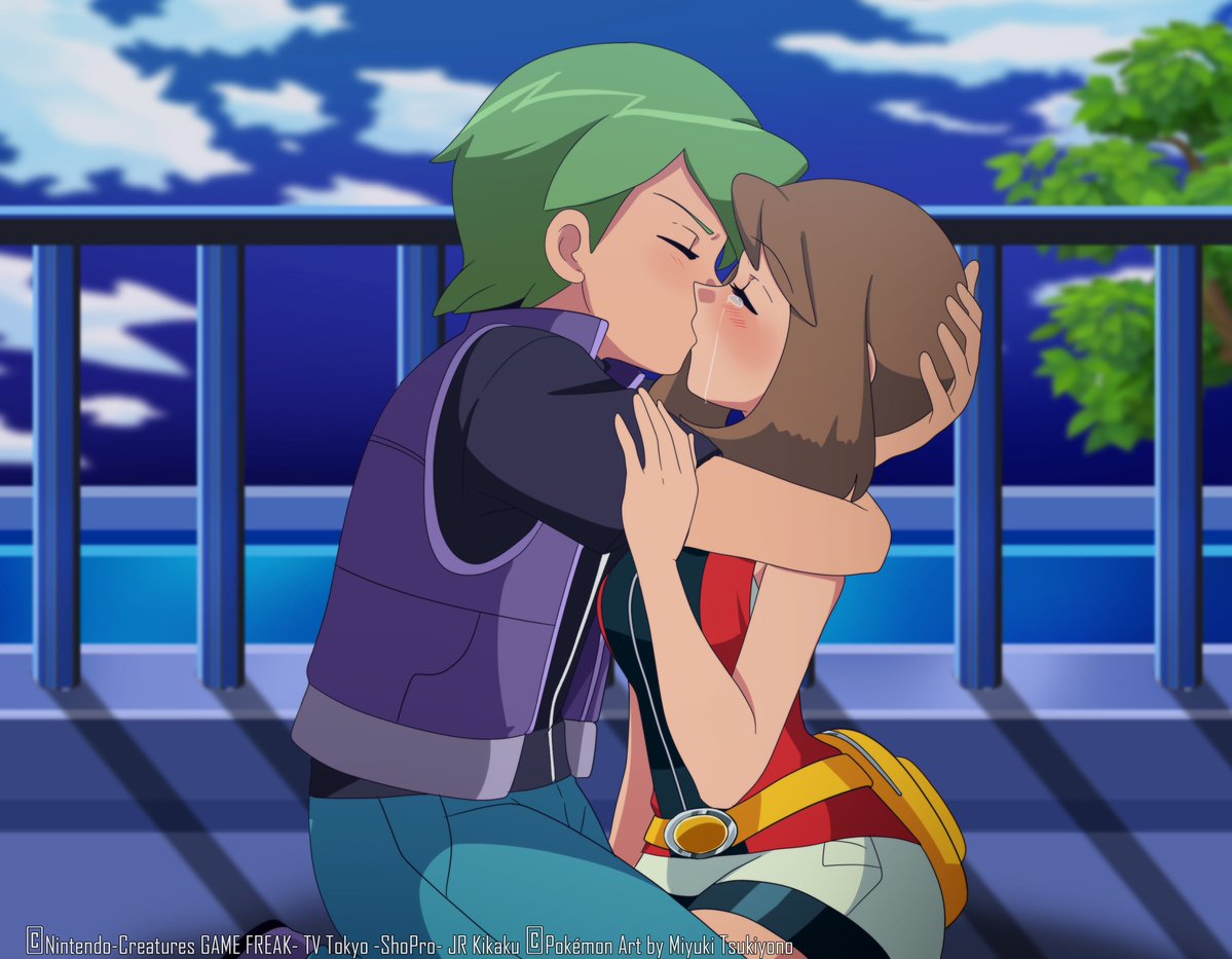 KomisawaS's tweet image. Our first kiss
#pokemon #contestshipping #anipoke #シュウハル