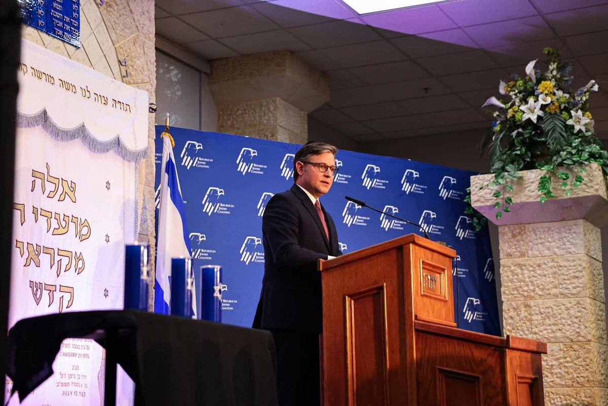 actionforlifeFL's tweet image. "We can stand with every woman for every child, and we can truly build a culture that cherishes and protects life."
US House Speaker Mike Johnson
Image: Mike Johnson