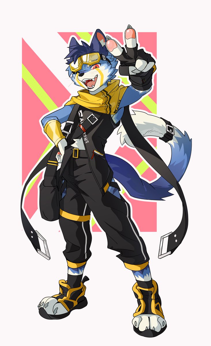 DragonMan_OUSUO's tweet image. 护目镜猫猫~
