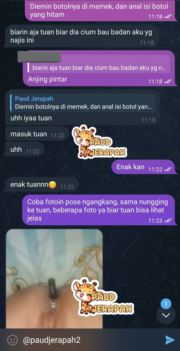 paudjerapah2 (@paudjerapah2) on Twitter photo Hukuman buat si anjing betina <a href="/paudjerapah2/">paudjerapah2</a> yang gak habisin minuman yang lebih suci dari tubuh lacurnya.
Langsung ratain ke semua tubuh lacurnya biar kering di badan tu air kencing dari anjing tolol satu ini Hukuman buat si anjing betina <a href="/paudjerapah2/">paudjerapah2</a> yang gak habisin minuman yang lebih suci dari tubuh lacurnya.
Langsung ratain ke semua tubuh lacurnya biar kering di badan tu air kencing dari anjing tolol satu ini