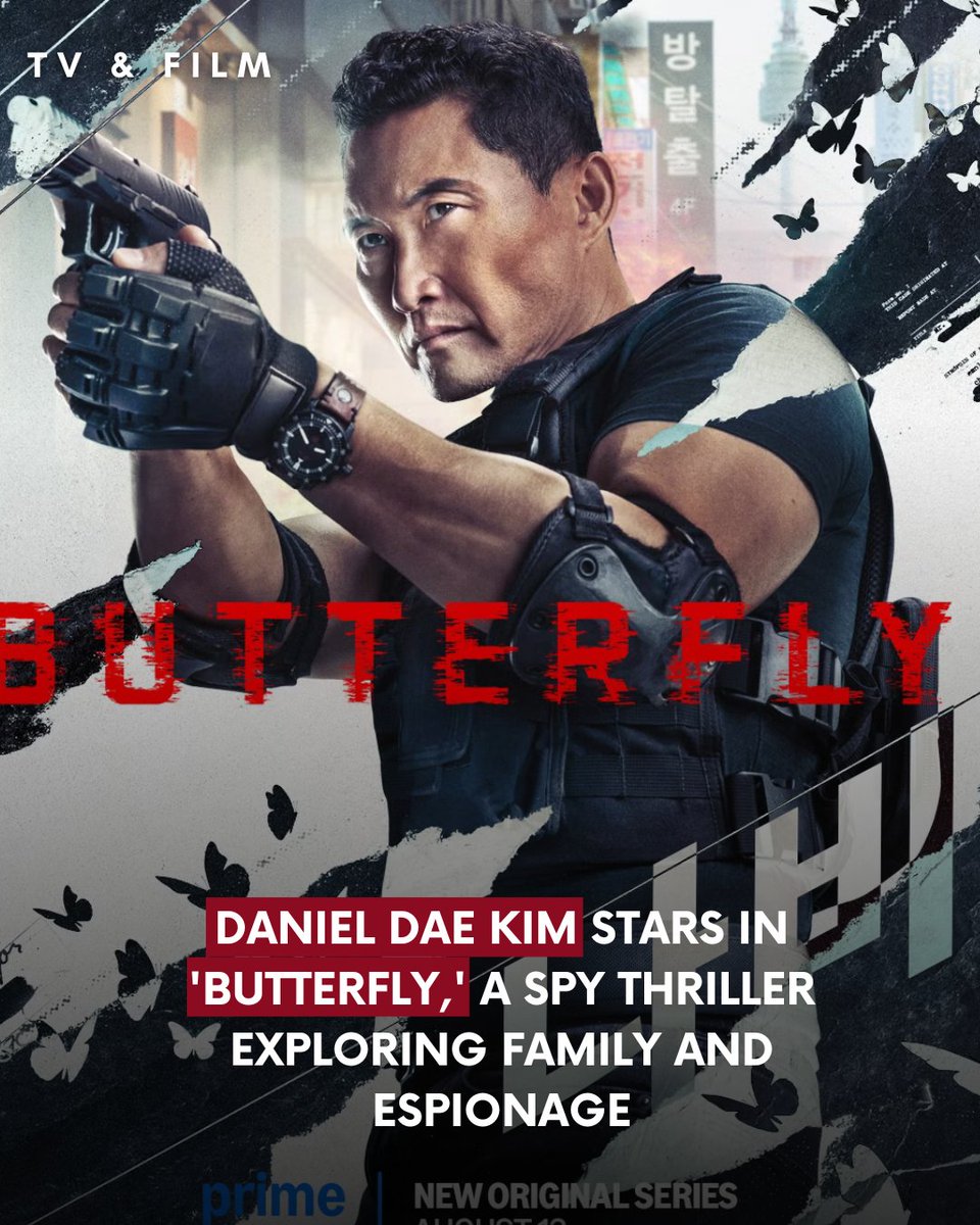 ResonateVoices's tweet image. Prime Video has released the latest trailer for Butterfly, a new spy thriller series starring Daniel Dae Kim

Read more: weareresonate.com/2025/07/butter…