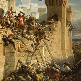 Deusregnat_'s tweet image. Le 15 juillet 1099, après une épopée longue de 4 ans, les valeureux croisés libérèrent Jérusalem de l'occupation mahométane.
Plus les périls s'amoncelèrent, plus les infidèles enragés se déchaînèrent et plus nos preux rivalisèrent de bravoure. Le Royaume de Jérusalem est né!