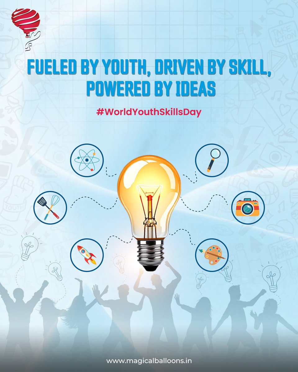 Magical_Balloon's tweet image. Our team is proof that when youthful energy meets powerful skills, magic happens.✨

#WorldYouthSkillsDay #TeamWorkMagic #YouthInAction #CreativeMinds #NextGenLeaders #DigitalDreamers #TeamThatBuilds #MarketingAgency #DigitalMarketingAgency #MagicalBalloons #MagicalBalloonsIndia