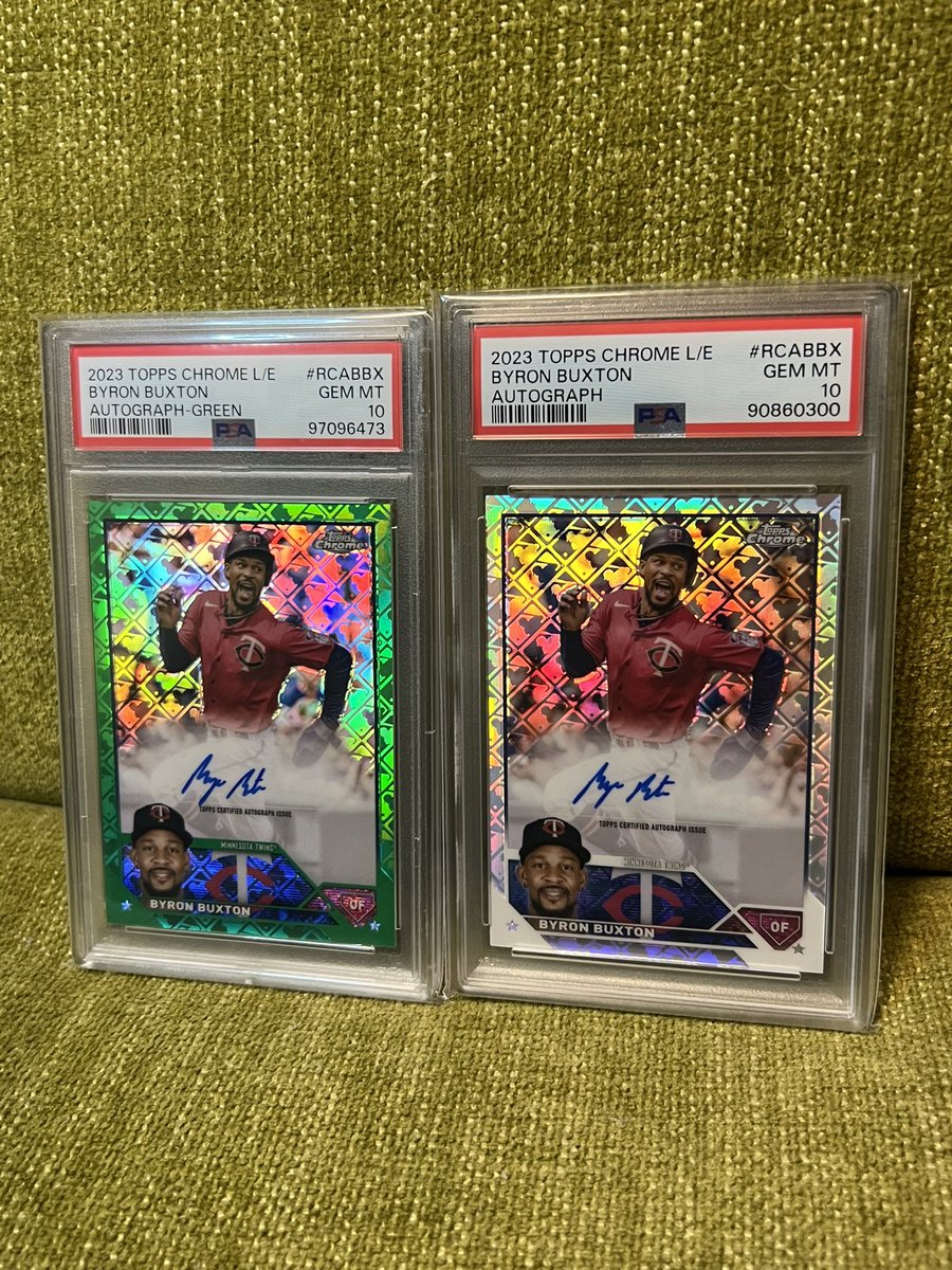 pokota219's tweet image. All-Star Game HRDerby🌟
とうとう始まりましたね😊

と思ったら、Buxtonがサイクル達成してることに今気づきました🤯

お祭りも楽しいですが、こちらも嬉しい✨
Buxtonは何気に収集しているので、今季はケガなく活躍してほしいです🙌

Byron Buxton Logofractor 23/24

#Logofractor