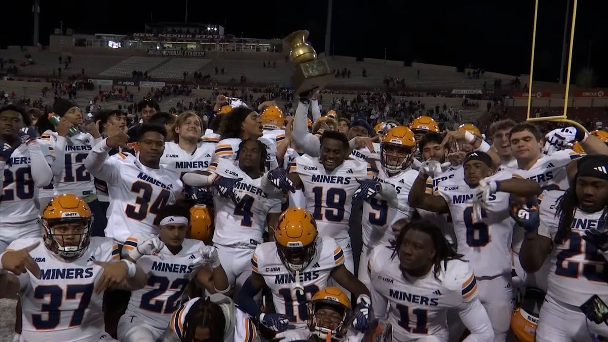 NEW: Battle of I-10 rivals UTEP and New Mexico State will not play each other in football in 2026, university officials tell KTSM.

Both programs had their non-conference schedule built out for the '26 season prior to UTEP's decision to move to the Mountain West.

Both sides are
