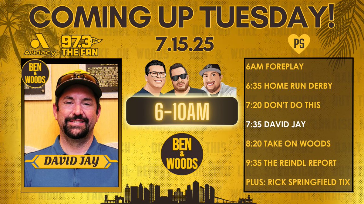Do the show, bitch!

📻 <a href="/973TheFanSD/">97.3 The Fan</a>
📱 <a href="/Audacy/">Audacy</a> App
☎️ (833) 288-0973
WATCH: youtube.com/watch?v=Z8Ajeu…