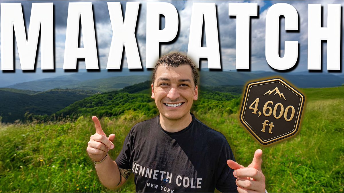 9Devyllc's tweet image. Max Patch, NC: elevation 4,600 ft, 360° views, zero noise.
This is the hike you do for soul fuel.
Watch the full cinematic vlog 👉 youtu.be/eF4RR1D-3WE
#HikingTwitter #BlueRidgeMountains #MaxPatch