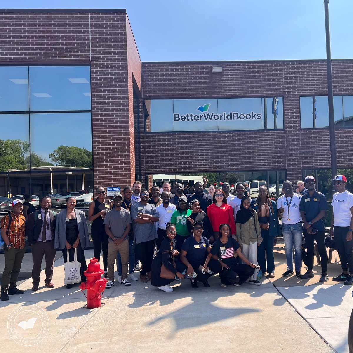 BWBooks's tweet image. We're proud to have hosted the Mandela Fellowship at Better World Books! Getting to spend hands-on time with young entrepreneurs as we followed the journey of a book from library to customer was the highlight of our week.