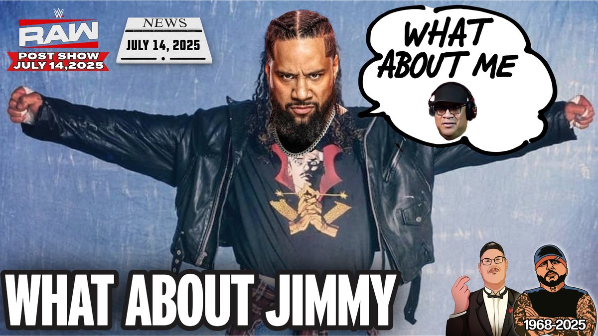 DonTonyD's tweet image. Tonight after #WWERAW over at DTKCDiscord.com. Lots to talk about between WWE, AEW, NXT and TNA. But we also have to ask it again. Hey Rikishi, what about Jimmy? 😉