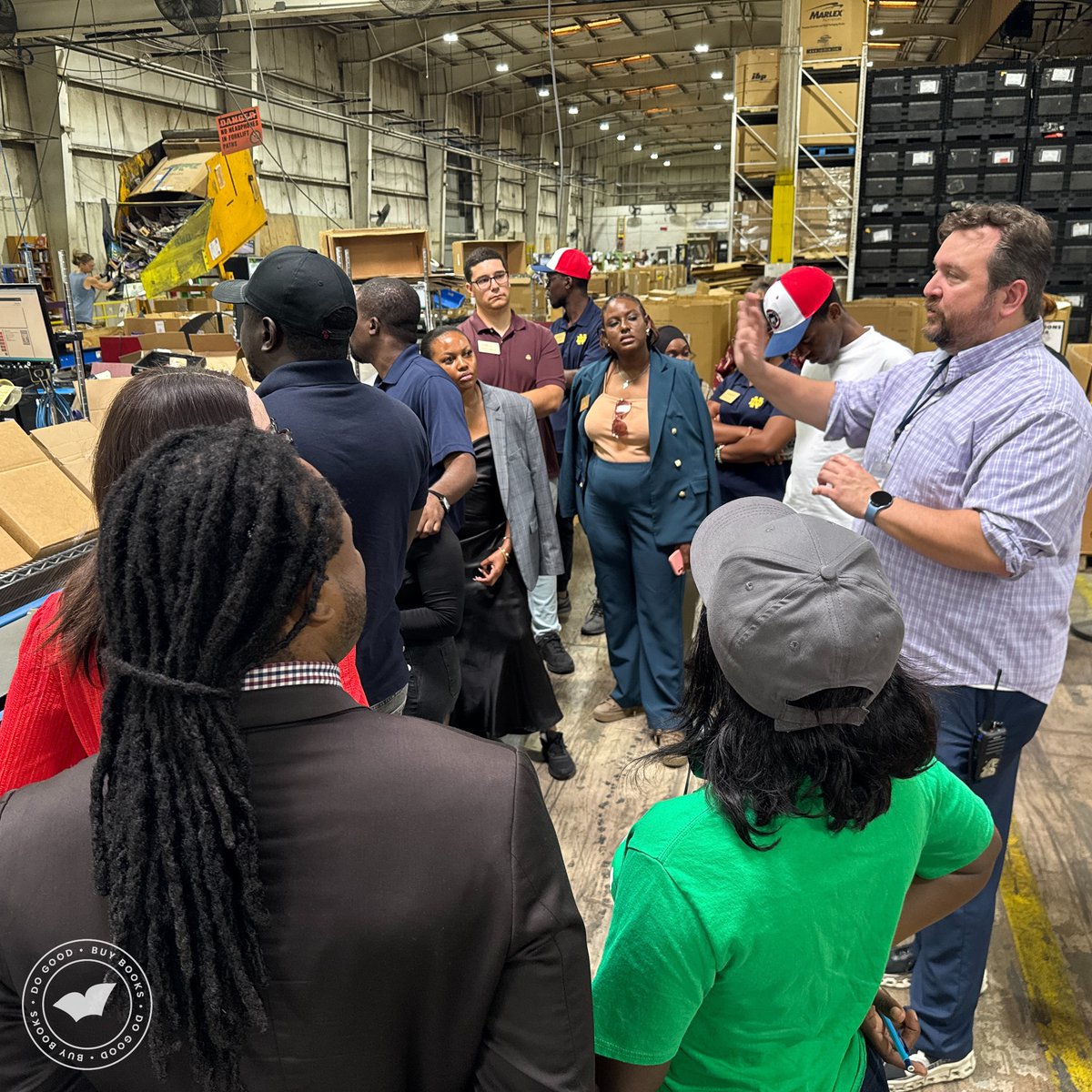 BWBooks's tweet image. We're proud to have hosted the Mandela Fellowship at Better World Books! Getting to spend hands-on time with young entrepreneurs as we followed the journey of a book from library to customer was the highlight of our week.