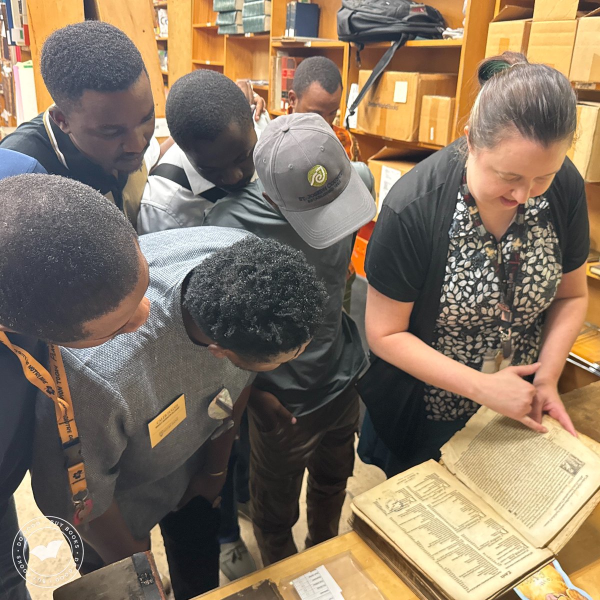 BWBooks's tweet image. We're proud to have hosted the Mandela Fellowship at Better World Books! Getting to spend hands-on time with young entrepreneurs as we followed the journey of a book from library to customer was the highlight of our week.