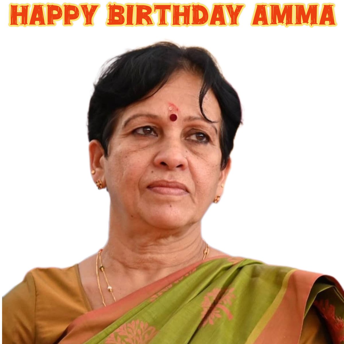 Majsandeepunni's tweet photo. Wishing a Very Happy Birthday to Mrs.Dhanalakshmi Unnikrishnan🎁🎂Proud Mother of Major Sandeep Unnikrishnan,Ashoka Chakra.
On your special day, May God shower his blessings on you, give you good health, long life and prosperity❤️

#MajorSandeepUnnikrishnan #Birthday #Mummy #Amma https://t.co/eGNsB9MnTS