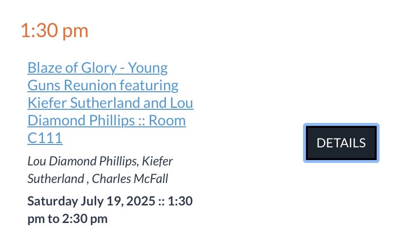 marggyknits 🌻 (@marggy_peterson) on Twitter photo <a href="/tinkerbrittt/">𝐛𝐫𝐢𝐭𝐭 🐿🌸 #SAVEPRODIGALSON</a> <a href="/LouDPhillips/">Lou Diamond Phillips</a> And they’re doing a panel with Lou and Kiefer!!! <a href="/tinkerbrittt/">𝐛𝐫𝐢𝐭𝐭 🐿🌸 #SAVEPRODIGALSON</a> <a href="/LouDPhillips/">Lou Diamond Phillips</a> And they’re doing a panel with Lou and Kiefer!!!