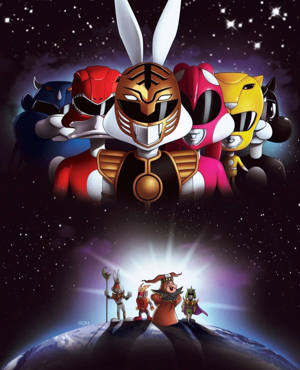 ReviewingGlobe's tweet image. It’s Morphin Time… in Toon Town! 🐰⚡️
The Power Ninja Toons have arrived to protect the multiverse and they mean animated business.
#PowerRangers